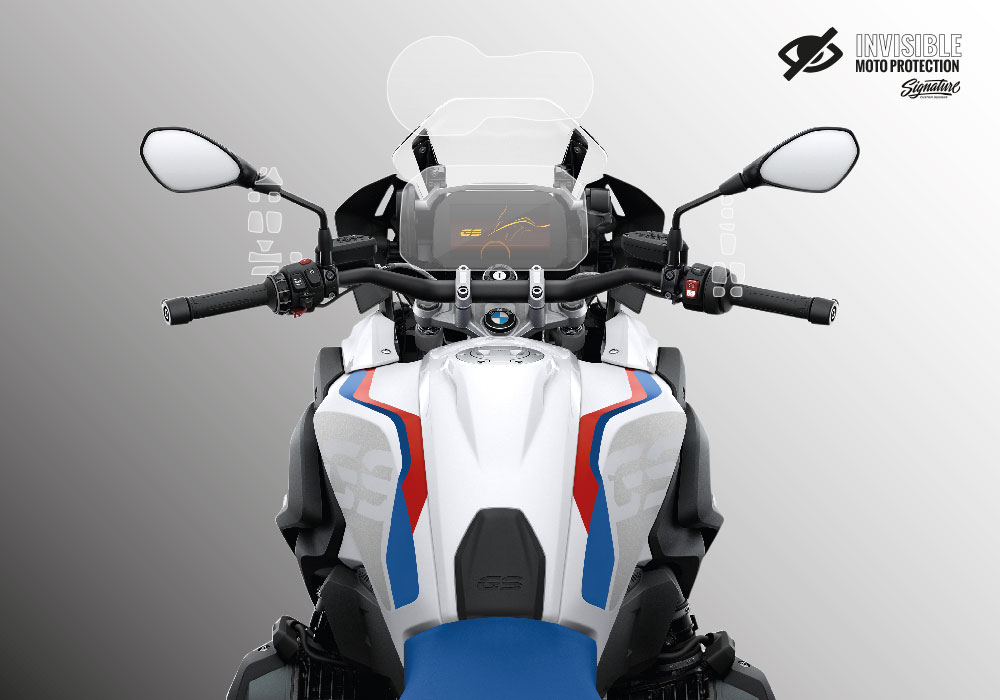 BPRF 4254 BMWR1250GS Style Rally Instruments Set Protective Films 02