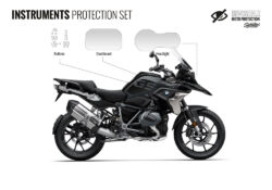 BPRF 4259 BMWR1250GS Trible black Instruments Set Protective Films