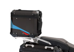 BSTI 4129 BMW Aluminum Top Box Black Red Blue 03