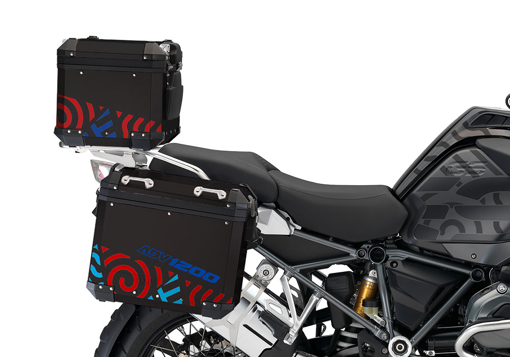 BSTI 4141 BMW Top Box Black Four Elemenets Red Blue Light Blue 02