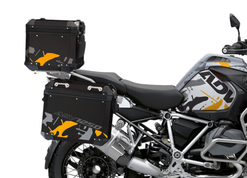 BSTI 4165 BMW Top Box Safari Yellow Silver 02