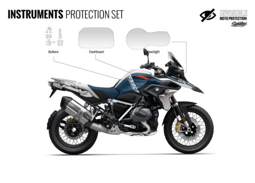 SIG 1406 BMW R1250GS GS Trophy Advance Technology Instruments Protective Film 01