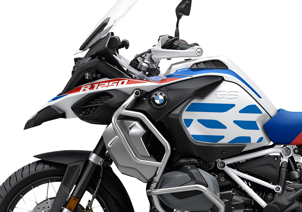 SIG 1035 02 SR BMW R1250GS Adv GS Line Side Tank Blue Stickers 03