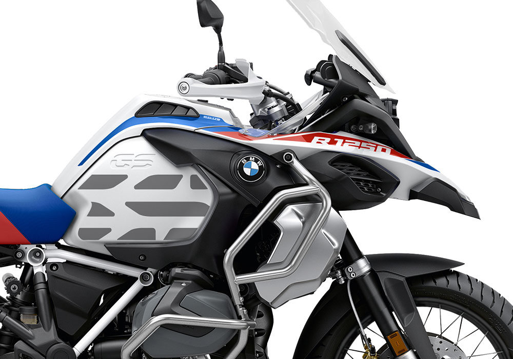 SIG 1036 02 SR BMW R1250GS Adv GS Line Side Tank Silver Stickers 02