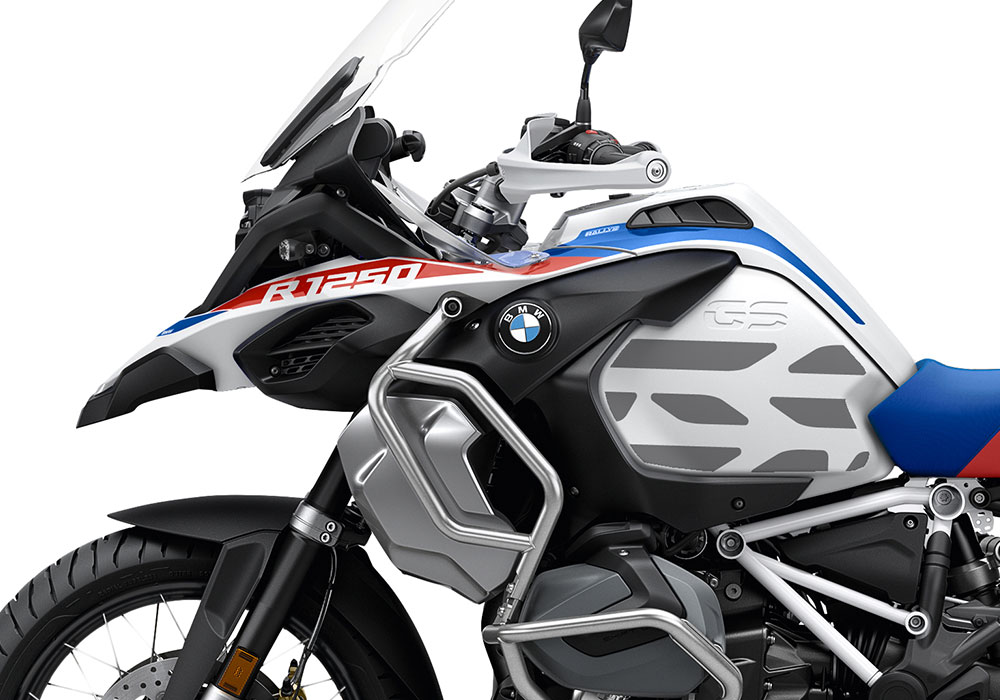 SIG 1036 02 SR BMW R1250GS Adv GS Line Side Tank Silver Stickers 03