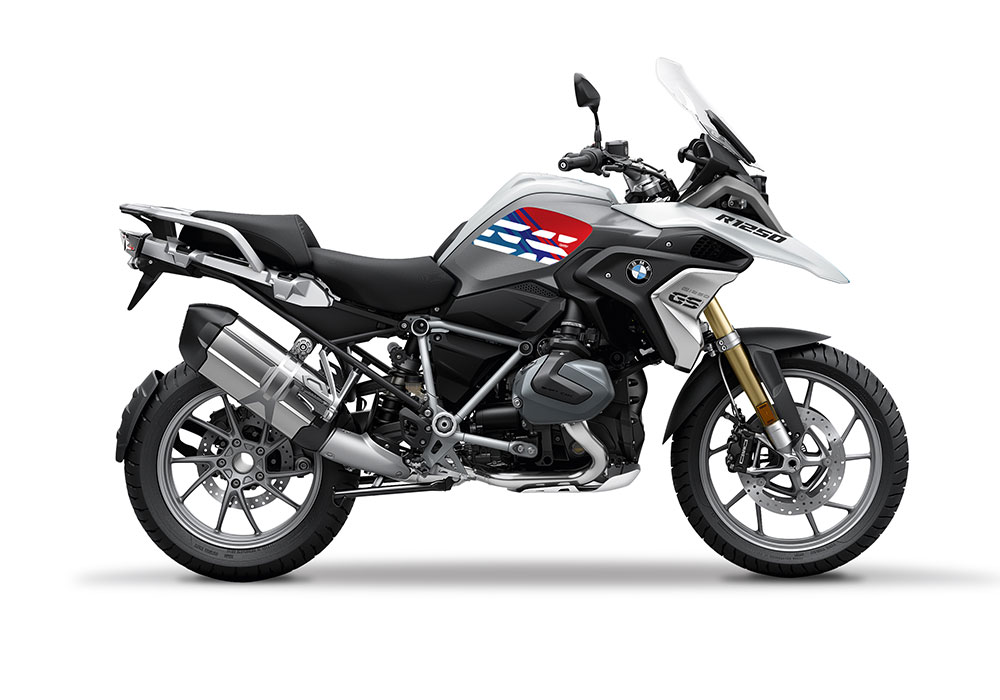 SIG 1042 02 BMW R1250GS Light White Anniversary Msport Tank Stickers 01 1