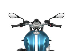 SIG 1066 02 BMW RnineT Pure White Double Lines Teal