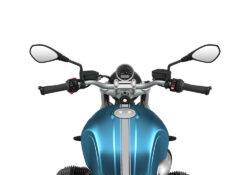 SIG 1073 02 BMW RnineT Pure Silver Triple Lines Teal