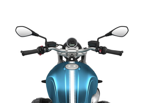 SIG 1074 02 BMW RnineT Pure White Triple Lines Teal
