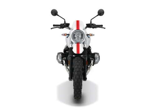 SIG 1081 01 BMW RnineT Urban GS Red Full Lines Light White Front