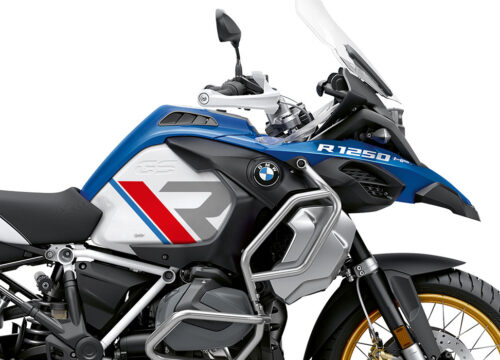 SIG 1120 02 BMW R1250GS Adv R LINE Grey Red Blue Stickers Style HP Right 02