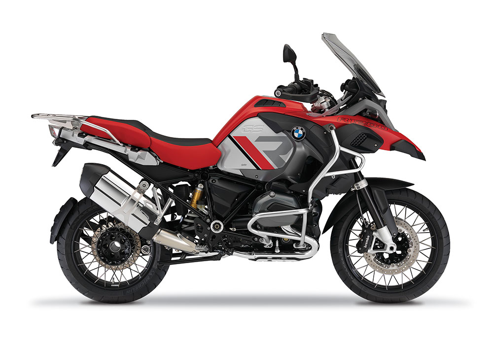 SIG 1121 01 BMW R1200GS Adv R LINE Grey Red Black Stickers Racing Red