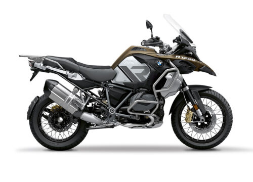 SIG 1122 02 BMW R1250GS Adv R LINE Grey Variation Stickers Style Exclusive silver Tank Right