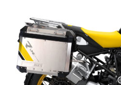 SIG 1133 BMW Aluminum Panniers R Line Grey Yellow Black 02
