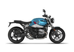 SIG 1124 02 BMW RnineT Pure R LINE Grey Red Blue Grey Stickers Teal Blue Metallic Matte Right