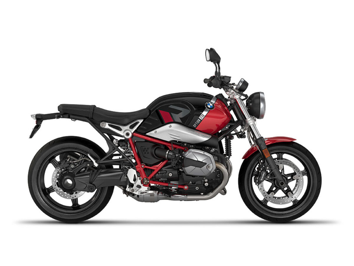 BMW R nineT Pure Black Storm R-Line Red & Black Stickers Kit