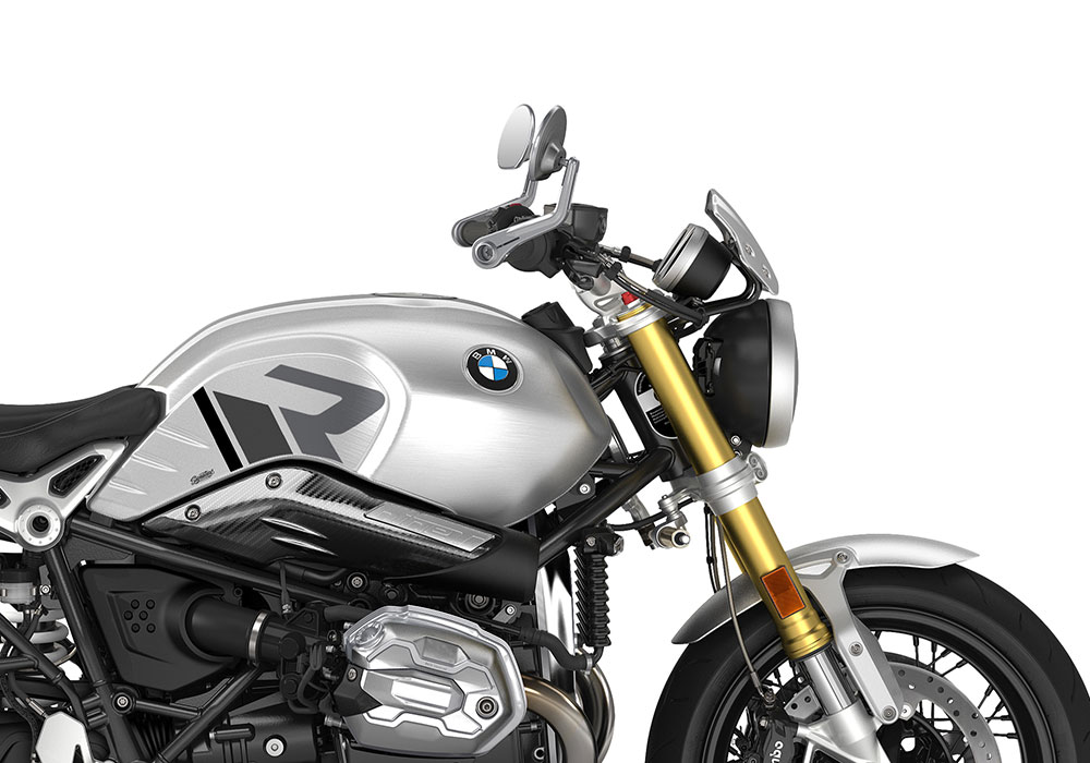 SIG 1126 04 BMW RnineT R LINE Grey Variations Grey Stickers Option 719 Aluminium Right 02