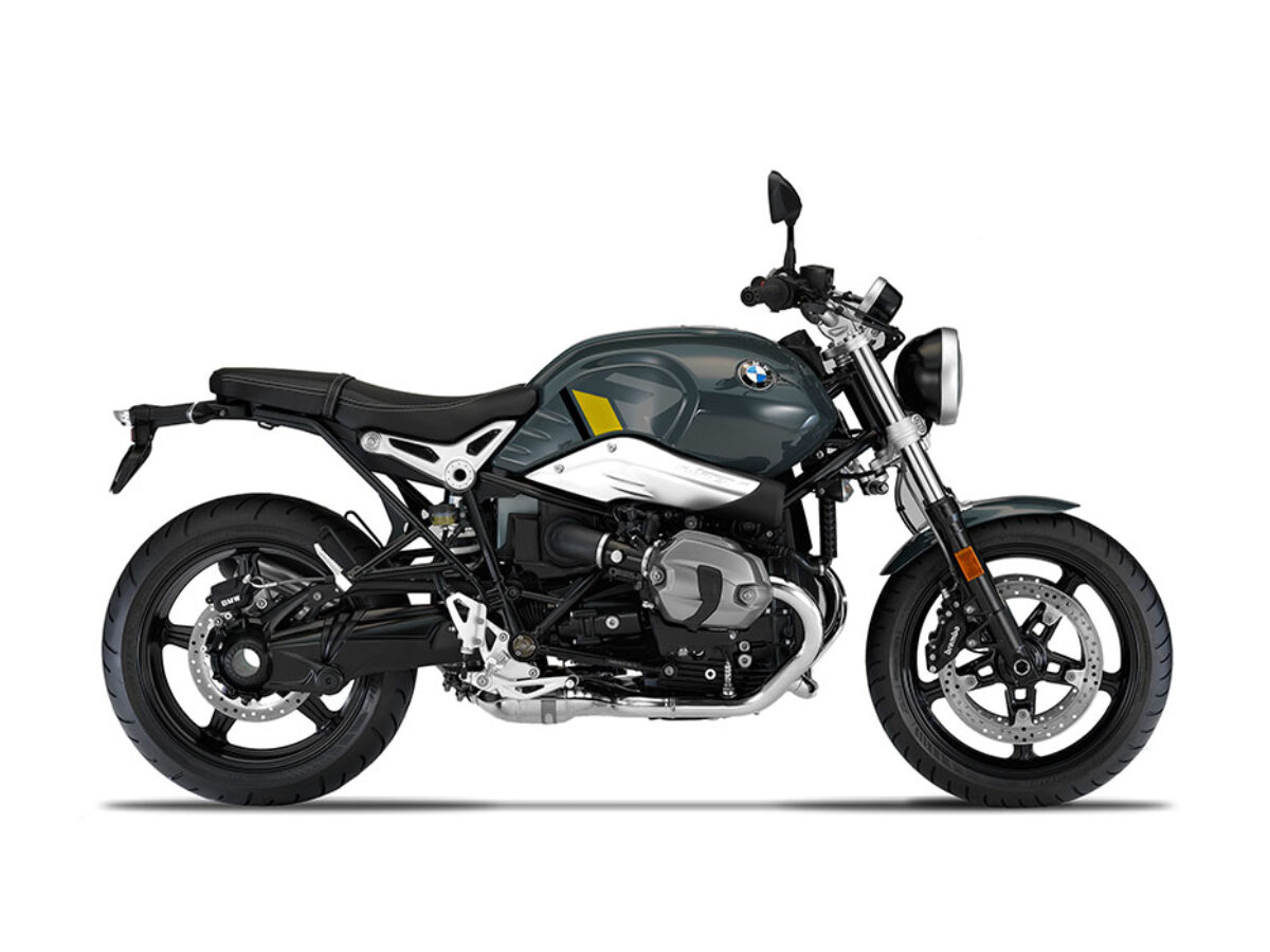 BMW R nineT Pure Catalanograu Uni R-Line Yellow & Black Stickers