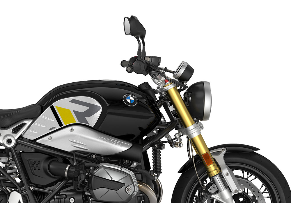 SIG 1127 04 BMW RnineT R LINE Grey Yellow Black Grey Stickers Black Storm Metallic right 02