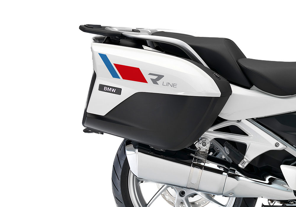 SIG 1152 01 BMW R1200RT R LINE Grey Red Blue Stickers ALPINE WHITE right 03