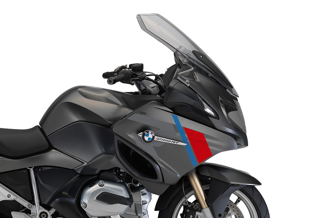 SIG 1152 01 BMW R1200RT R LINE Grey Red Blue Stickers Callisto Grey Metallic Matt right 02