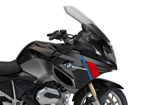 SIG 1152 01 BMW R1200RT R LINE Grey Red Blue Stickers Ebony Blue right 02