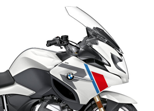 SIG 1152 02 BMW R1250RT R LINE Grey Red Blue Stickers Alpine White 2018 2020 Right 02