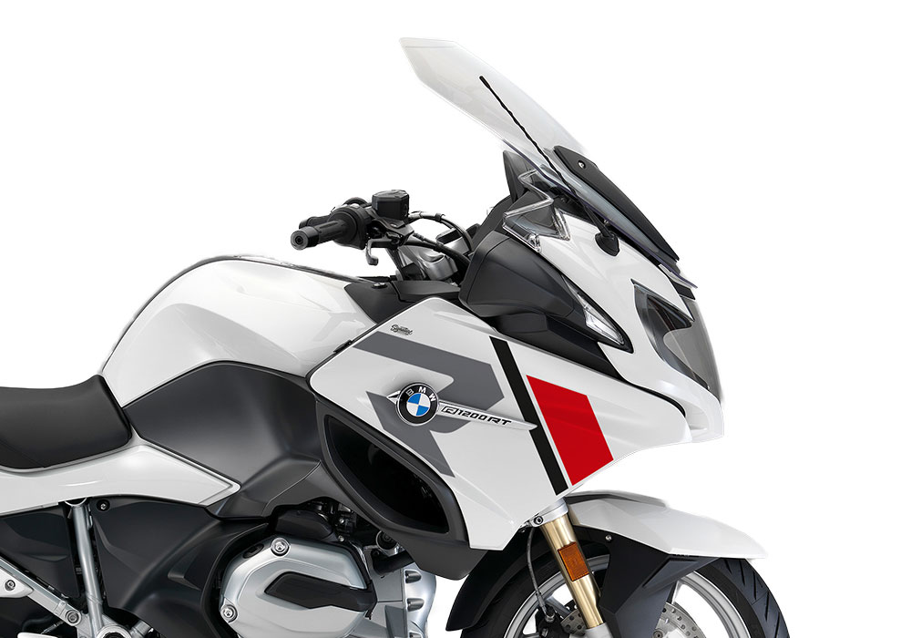 SIG 1153 01 BMW R1200RT R LINE Grey Red Black Stickers ALPINE WHITE right 02