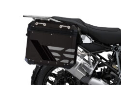 SIG 1165 BMW ALU Panniers GS Line Silver Stickers Pannier Black 3