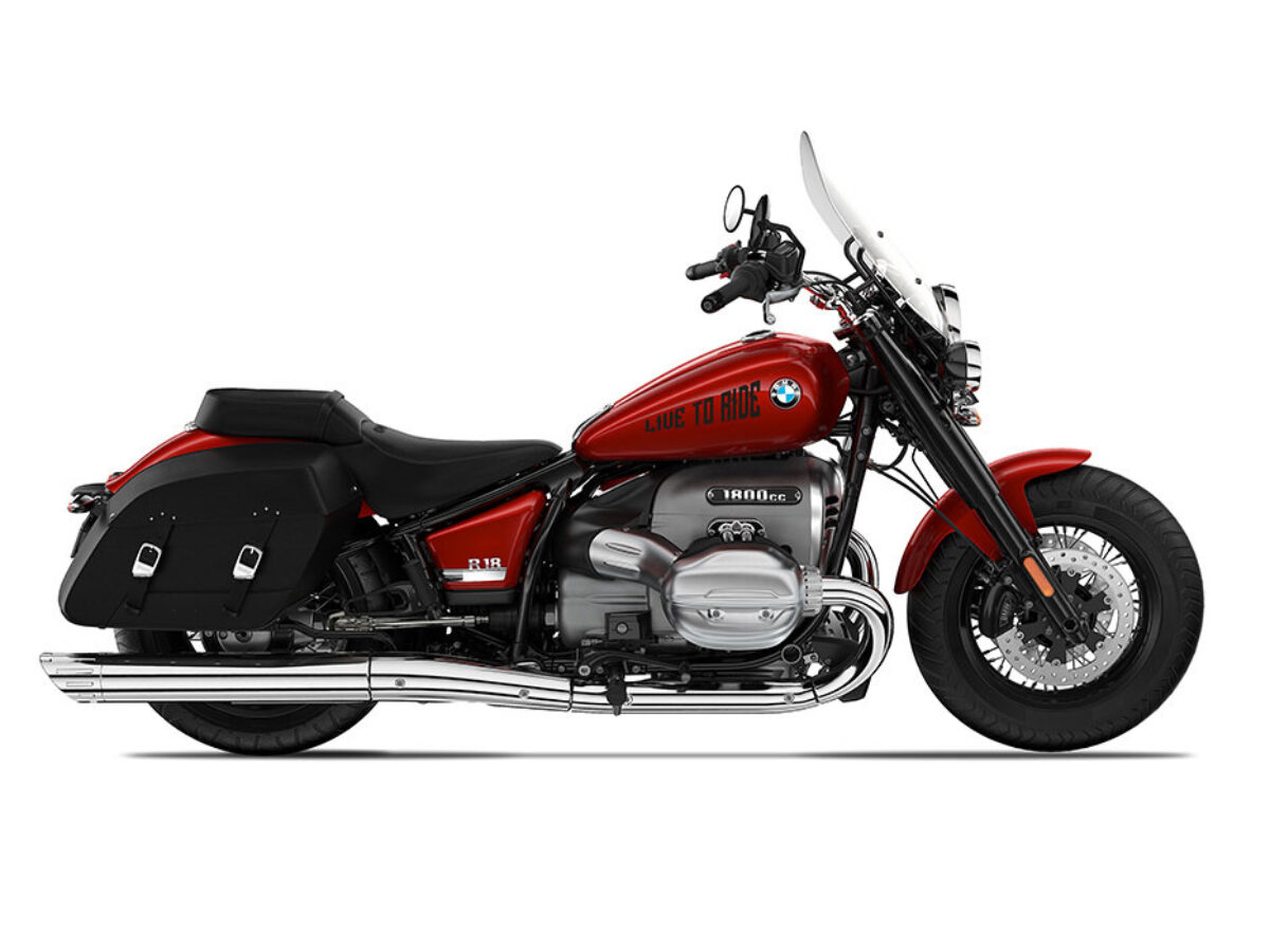 MENG 1/9 BMW R 18 CLASSIC MARS RED プレカラー BMW R18 Classic Mars Red Metallic RIDE TO LIVE/ LIVE TO RIDE Black