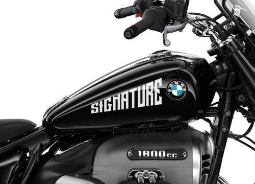 SIG 1186 02 R18 Classic SIGNATURE White Gloss Stickers Black Storm 02