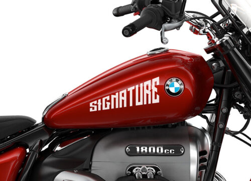 SIG 1186 02 R18 Classic SIGNATURE White Gloss Stickers Mars Red 02