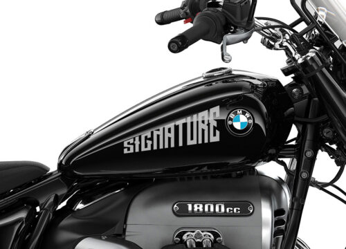 SIG 1187 02 R18 Classic SIGNATURE Silver Gloss Stickers Black Storm 02