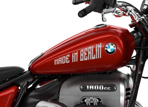 SIG 1208 01 R18 MADE IN BERLIN Silver Gloss Stickers Mars Red 02