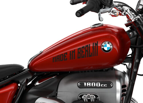 SIG 1209 01 R18 MADE IN BERLIN Black Gloss Stickers Mars Red 02