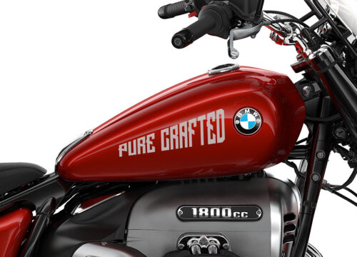 SIG 1215 02 R18 Classic PURE CRAFTED Silver Gloss Stickers Mars Red 02