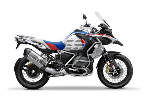 SIG 1037 02 SR BMW R1250GS Adv GS Lines Style HP Rred Blue Stickers 01