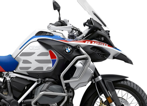 SIG 1037 02 SR BMW R1250GS Adv GS Lines Style HP Rred Blue Stickers 02