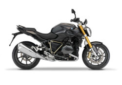 SIG 1247 01 BMW R1200R PYRAMID FRAME Champagne STICKERS Sapphire Black Metallic Right