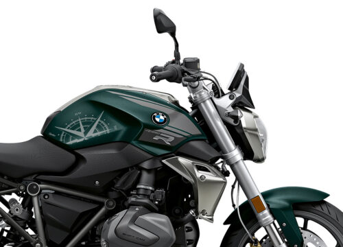 SIG 1248 02 BMW R1250R Compass Silver Gloss Stickers Style Exclusive right 02