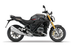 SIG 1256 01 BMW R1200R Raise Silver Red Stickers Sapphire Black Metallic Right