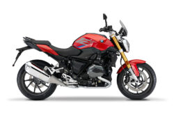 SIG 1257 01 BMW R1200R Raise Silver Cobalt Blue Stickers Racing Red Right