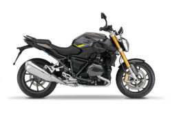 SIG 1258 01 BMW R1200R Raise Silver Yellow Stickers Sapphire Black Metallic Right