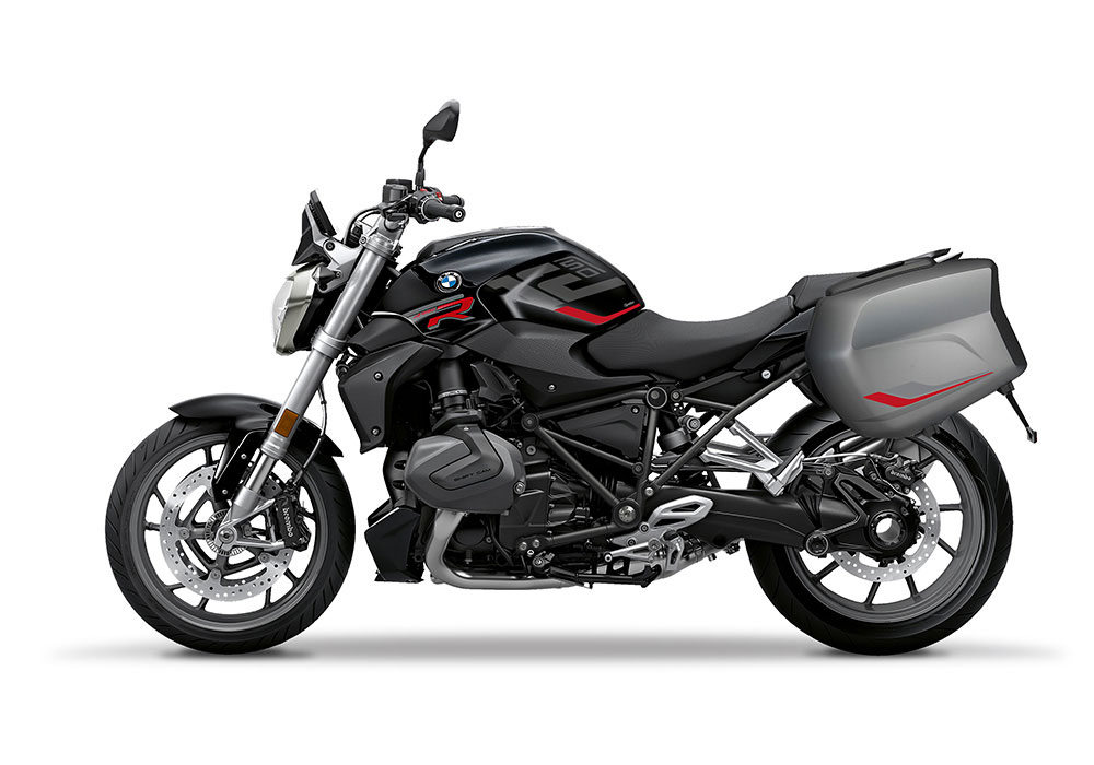 SIG 1262 BMW Touring Side Raise Silver Red Stickers Asphalt Grey Left