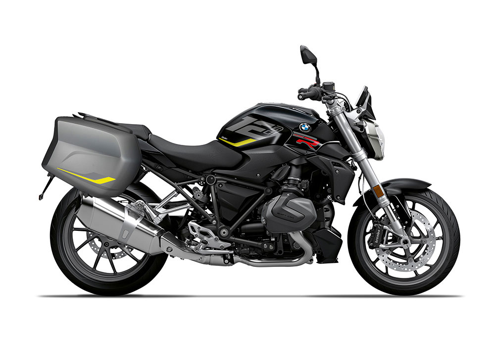 SIG 1264 BMW Touring Side Raise Silver Yellow Stickers Asphalt Grey Right