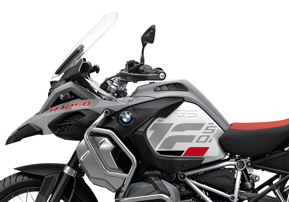 SIG 1269 02 BMW R1250GS Adv R Raise Grey Red Black Stickers Ice Grey Left 02