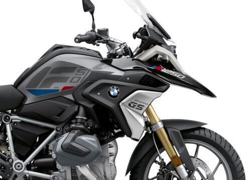 SIG 1272 02 BMW R1250GS Raise Grey Red Blue Stickers Black Storm Right 02