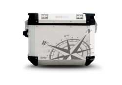SIG 1251 GIVI Panniers Compass Stickers Silver