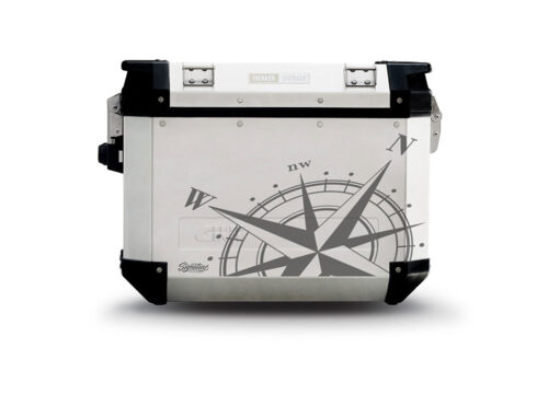 SIG 1251 GIVI Panniers Compass Stickers Silver