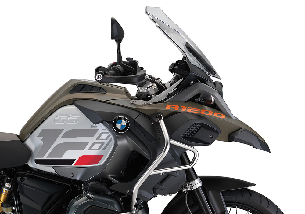 SIG 1269 01 BMW R1200GS Adv R Raise Grey Red Black Stickers Olive Green Right 02